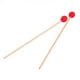 thumbnail image 4 of Mazos de marimba, 1 par de mazos de percusión con cabeza de hilo Juego de mazos de percusión Confiabilidad excepcional, 4 of 8
