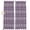 Purple, variant on Pink Boho Blackout Curtains for Bedroom/Living Room, Pinch Pleated Black Out Curtains, Vintage Ethnic Tribe Abstract Art Room Darkening Window Drapes with Hooks 2 Panels, 59"x70"