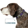 thumbnail image 6 of Crunchyroll Pet Collar, Dog Collar Metal Seatbelt Buckle, My Hero Academia Kai Chisaki Action Pose Purple, 15 to 24 Inches 1.0 Inch Wide, 6 of 8