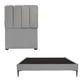 thumbnail image 1 of Recámara Individual Dicasa Kami Gris Medio con Cabecera + Base Cama Slim, 1 of 8