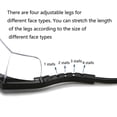 thumbnail image 4 of facefd Lab Work Goggle Anti-spray Anti-paint Dustproof Windproof Eyes Protection Glasses Work Eyewear, 4 of 4