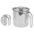 thumbnail image 1 of Olla de Filtrado de Aceite de Acero Inoxidable Recipiente de Aceite para Alimentos de Cocina con Colador de Malla Fina y Tapa Olla Grande de Almacenamiento de ANGGREK Otros, 1 of 8