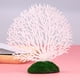 thumbnail image 3 of BRIGHTFUFU Decoración de adorno de coral artificial para pecera de acuario (blanco), 3 of 7