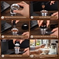 thumbnail image 3 of 51mm Espresso Accessories Kit, Dual Head Coffee Leveler, WDT Tool and Dosing Funnel Set For Delonghi 51 mm Espresso Machines & Portafilters, 3 of 7