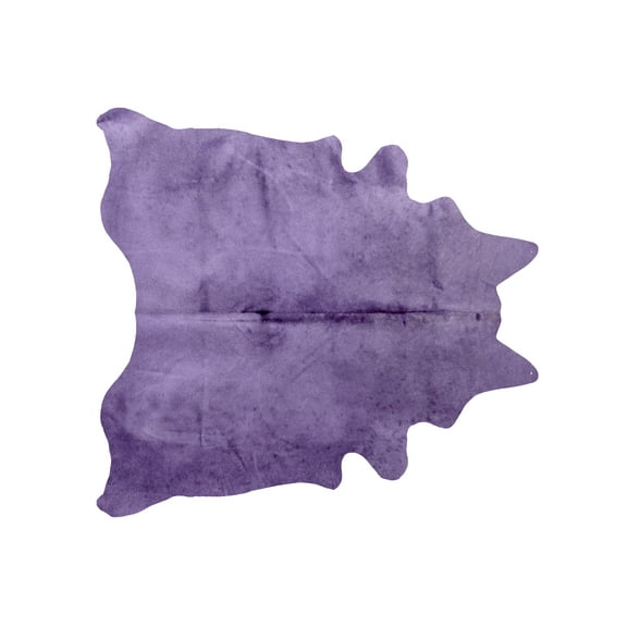 6' X 7' Cowhide Rug - Purple