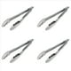thumbnail image 1 of 4X Artesania de Cocina 30 cm Pinzas para Alimentos de Acero Inoxidable, 1 of 5