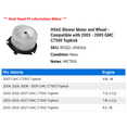 thumbnail image 2 of HVAC Blower Motor and Wheel - Compatible with 2003 - 2009 GMC C7500 Topkick 2004 2005 2006 2007 2008, 2 of 2