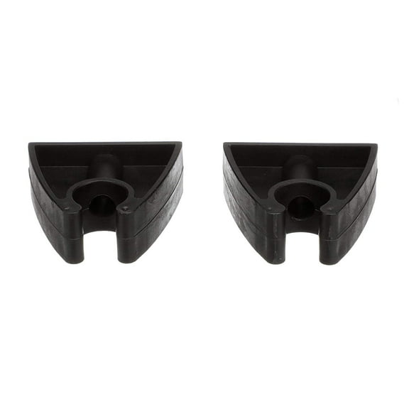 SEACHOICE 72051 Rubber Organizing Storage Clip, Black, Set of 2