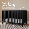 thumbnail image 3 of Graco Theo 3-in-1 Convertible Baby Crib, Black, 3 of 11
