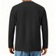 thumbnail image 3 of Camisa de Manga Larga de Ajuste Seco de los Hombres de Color Sólido Cuello en V Suelto, Sudadera de Manga Larga para Hombres para Correr Y Deportes Al Aire Libre, 3 of 8
