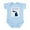 Sky Blue, variant on CafePress - MI_High5 Body Suit - Baby Light Bodysuit, Size Newborn - 24 Months