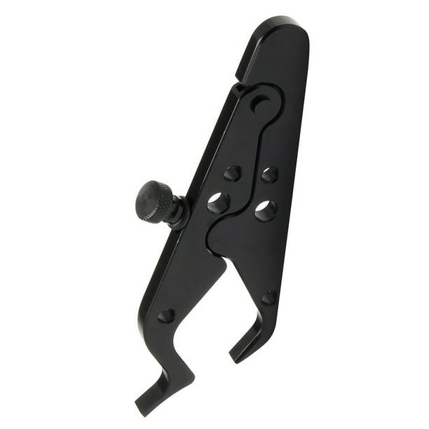 Kenally Bloqueo de asistencia para motoristas, acelerador de Control de crucero, bloqueo de acelerador de aluminio negro Universal para motocicleta para Accesorios para motos Kenally VI005099-00