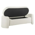 thumbnail image 2 of Nebula Boucle Upholstered Bench, 2 of 7