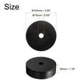 thumbnail image 2 of 4 Packs Rubber Spacers 100mm OD, 15mm ID, 30mm Height Round Anti Vibration Spacer Thick Rubber Washers, 2 of 6
