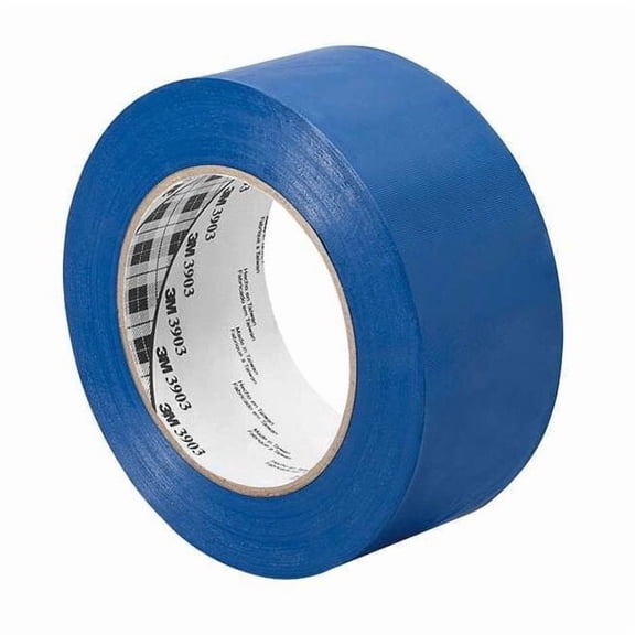 3m Duct Tape, Blue, 50 yd L, 1 in W 1-50-3903-BLUE