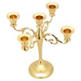thumbnail image 2 of Candelero de metal NikouMX vintage 5 brazos Durabilidad mejorada, 2 of 8