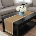 thumbnail image 4 of Pure Khaki Table Runner 72 Inches Long, Simple Solid Color Kitchen Coffee Dining Table Decoration for Home Party Birthday Wedding Home Decor 13x72 Inches, 4 of 8