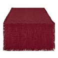 thumbnail image 1 of Design Imports CAMZ13375 DII Cranberry Basket Fringe Table Runner 14x72, 1 of 4