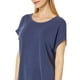 thumbnail image 3 of Camiseta Lucky Brand Sandwash Dolman para Mujer Azul Marino, 3 of 3