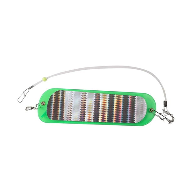 Señuelo de pesca intermitente, señuelo de pesca de arrastre compacto para salmón, trucha y lubina, de para curricán de salmón para pescadores Estilo H