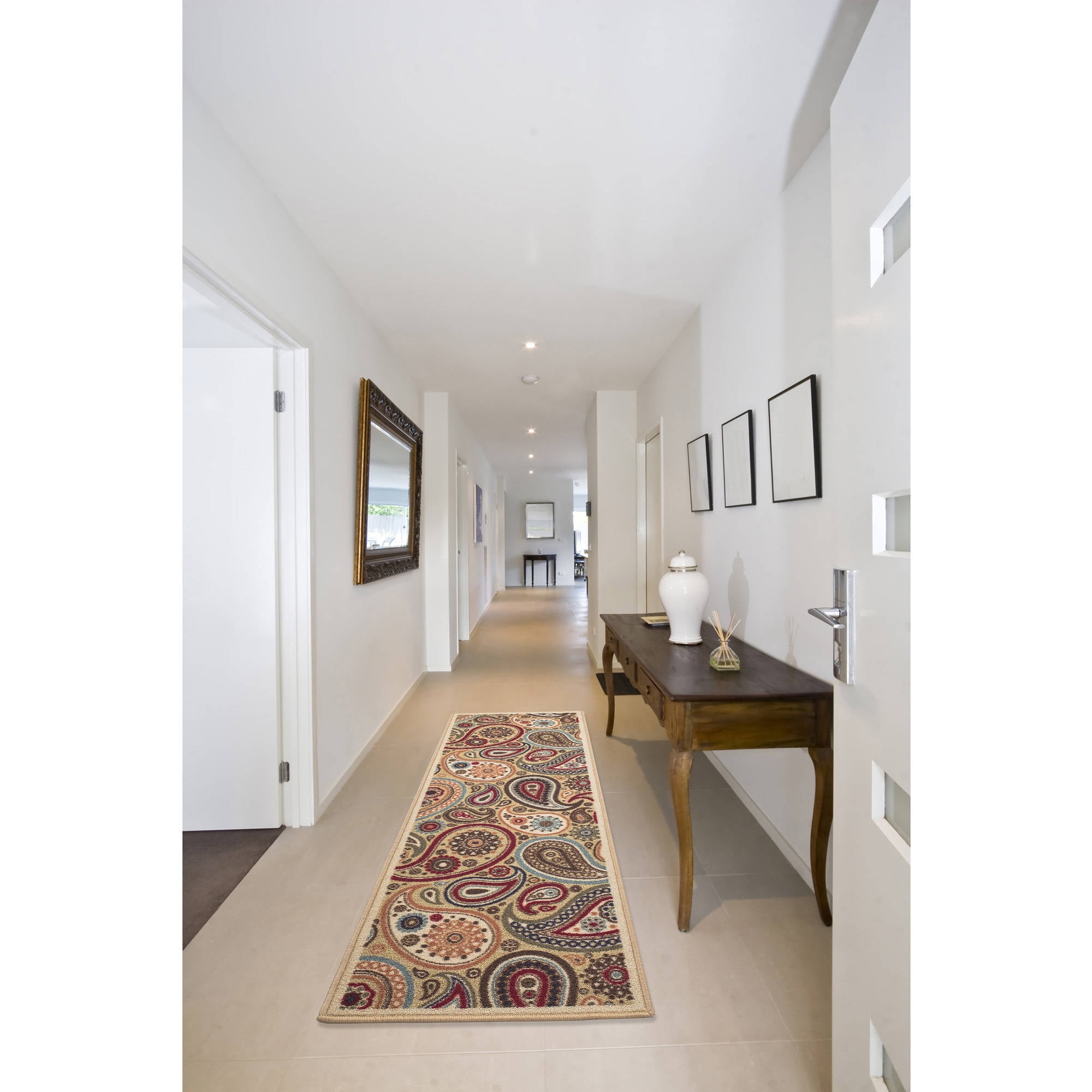 Ottomanson Ottohome Collection Contemporary Paisley Design Modern Ottomanson Ottohome Collection Contemporary Paisley Design Modern