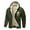 Green, variant on Mens Hoodies Sweatshirt Pullover Lined Long Sleeve Windproof Solid Color Zip Up Outerwear Hooded Pockets Mens Autumn And Winter Clothes,White,M
