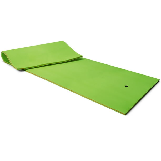 Costway Flotador de Agua de Espuma XPE de 3 Capas Resistente al Desgarro Colchoneta Flotante para Relajación 355 x 183 x 3,5 cm