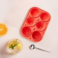 thumbnail image 4 of Utensilios de cocina, juego de 6 moldes 3 en 1 para hielo, esfera rosa, diseños divertidos, bandejas de silicona para whisky, cócteles, licores, moldes para hombres, regalos para fiestas en casa, bar,, 4 of 6