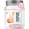 Isopure Infusions, Refreshingly Light Fruit Flavored Whey Protein Isolate Powder, "Shake Vigorously & Infuses in a Minute", Tropical Punch, 16 Servings