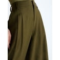 thumbnail image 4 of Scoop Women’s Pleated Barrel Pants, 25'' Inseam, Sizes 0-26W, 4 of 5