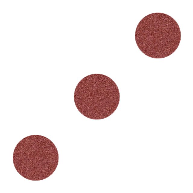 relayinert 10 Pcs 100mm 180 Grains Papier de Verre Polissage Disques de Papier Outils de Broyage Ronds Rouges pour 4 Pouces 120 mesh 3Ensemble