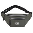 thumbnail image 1 of Faithtur Unisex Waist Bag, Letters Printed Pattern Water Repellent Fanny Pack, 1 of 4