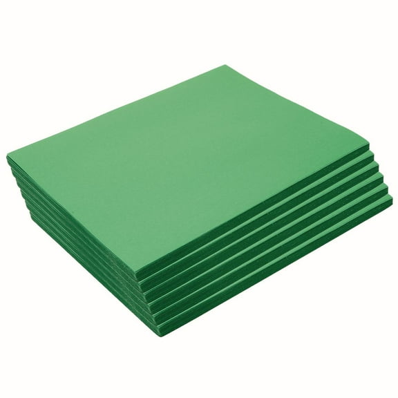 Heavyweight Holiday Green Construction Paper, 9" x 12", 300 Sheets