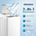 thumbnail image 2 of VINGLI 17.8LBS Full-Automatic Electric Laundry Machine? Portable Washing Machine with Stainless Steel Drum, 110V Compact Washer, Washer and Dryer Combo for Apartment, Dorms, RV, Grey, 2 of 7
