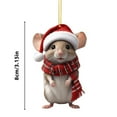 thumbnail image 3 of Lwlmwt Christmas Decorations,Christmas Decorations For Mice Christmas Trees Home Decor Car Decorations Christmas Gifts,Christmas Gifts, 3 of 5