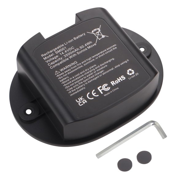 Batería recargable DFTIM de 3400 mAh y 14.4 V para Sonos Move