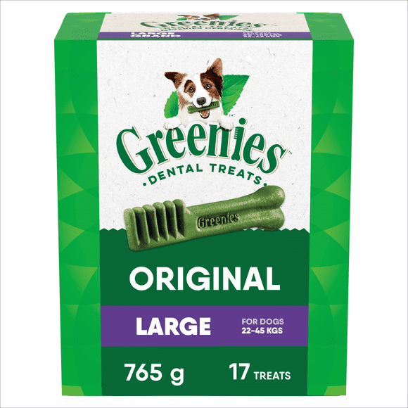 Greenies Original LARGE Oral Care Natural Dental Adult Dog Treats