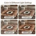 thumbnail image 7 of ODIKA 8'x10' Washable Area Rug Border Mens Decorations Reindeer Lone Cabin Southwestern Cowboy Playful for Dining Room, Large Office, Lounge, Non-Slip Chair-Friendly Mat, 7 of 7