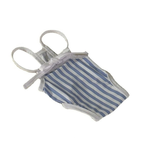 YIEMEEN Pet Dogs Bikinis Summer Beachwear for Small Dogs Cute Stripe Puppy Swimwear Fashion Party Costume Swimsuit for Bichons