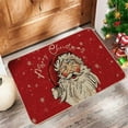 thumbnail image 4 of DAMAI Red Santa Claus Merry Christmas Doormat, 15.7x23.6 Inch Funny Cute Santa Claus Xmas Non-Slip Door Mat, Merry Christmas Farmhouse Decor for Indoor/Outdoor Home Bedroom Kitchen, 4 of 6