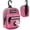 Pink, variant on PetAmi Dog Poop Bag Holder for Leash, Dog Pet Waste Bag Dispenser For Poop With Clip, Doggy Puppy Walking Accessories Travel Camping, Dog Treat Pouch Supplies, Light Gray