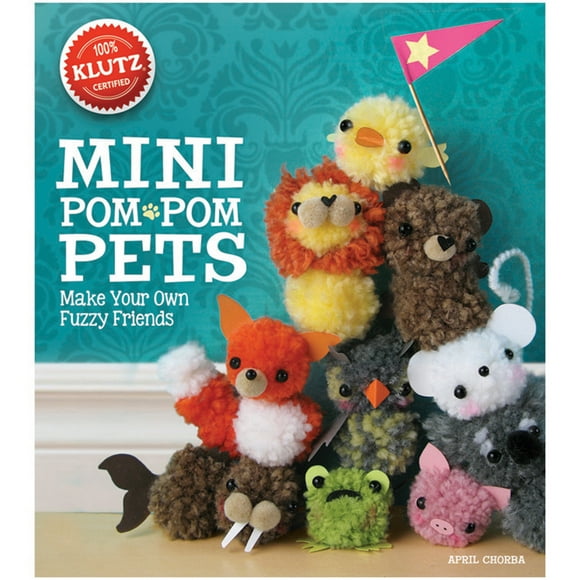 Klutz K570319 Mini Pom Pom Pets Book Kit