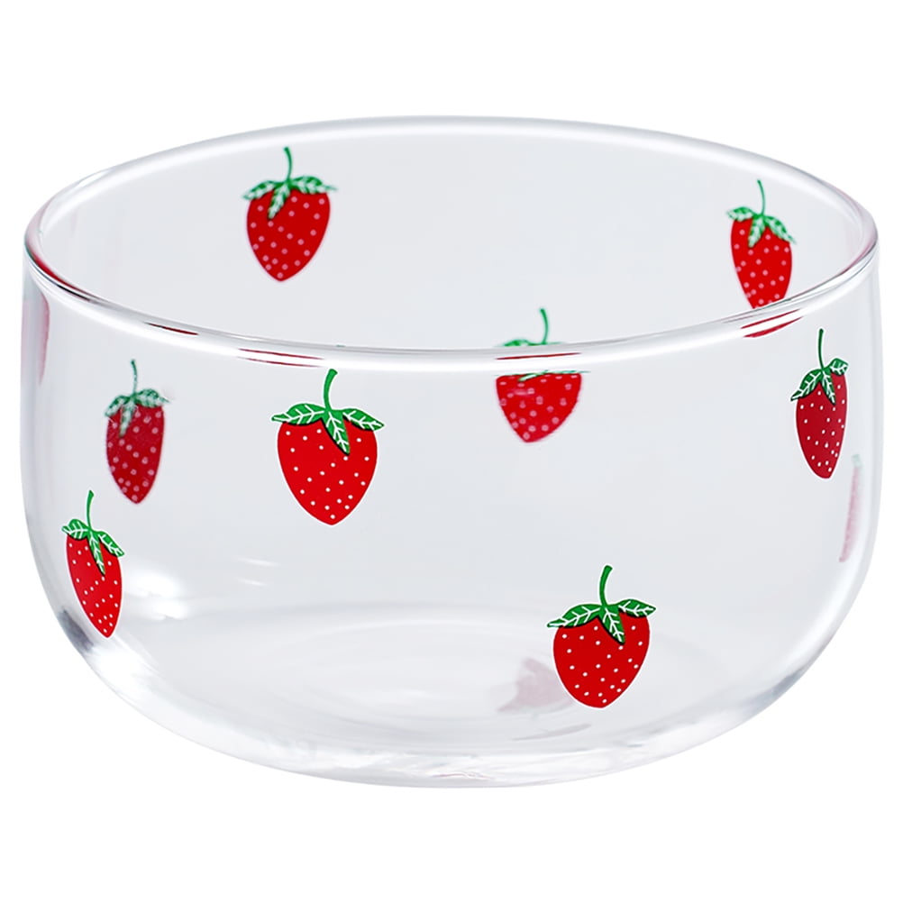 1Pc Durable glass Bowl Salad Bowl Cooking Bowl Fruit Bowl for Home