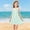Green, variant on JUSLIO Girls Camisole Dress Tank Casual Sleeveless Dresses Size 4 Y