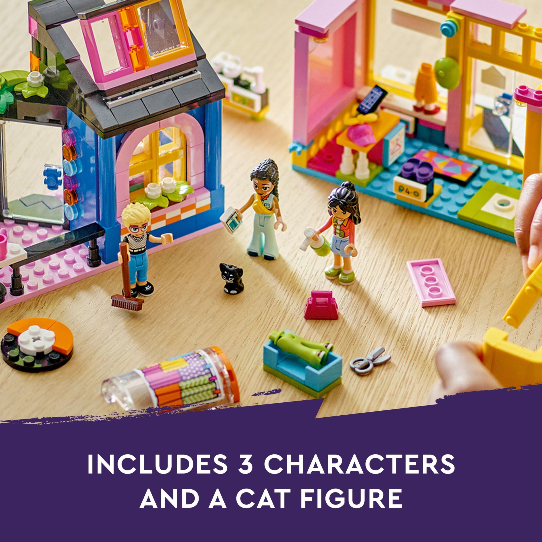 LEGO Friends Vintage Fashion Store Building Toy - Pretend Play Toy Figures & Playsets for Girls & Boys, Ages 6+ Years - Gift for Kids W/ Mini-Dolls - 42614