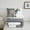 Grey, variant on Homewish Teenagers Animal Zebra Bedding Comforter Set 2pcs,Abstract Geometric Stripes Twin Comforter Sets Microfiber,Black Pink White Breathable Bedding Set,Ultra Soft Home Decor,Reversible