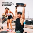 thumbnail image 5 of GNC Pro Performance Bulk 1340 Proteína en polvo para ganar masa, 50 g, sin gluten, suero, creatina, BCAA, probado por terceros, recuperación y crecimiento muscular, micronutrientes, chocolate doble, 9, 5 of 5