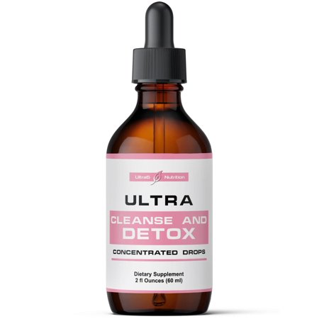 Ultra6 Nutrition Liver Cleanse Detox & Repair Drops with Milk Thistle, Dandelion Root & Artichoke Extract - Liver Detox Supplement and Colon Cleanser