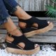 thumbnail image 5 of Amzcrzy Zapatos de mujer,Zapatos de mujer,Zapatillas de mujer, Sandalias de verano para mujer, elegantes, con tira trasera, punta abierta, cuñas, tacones altos, sandalias de playa Sandalias Mujer Zap, 5 of 5