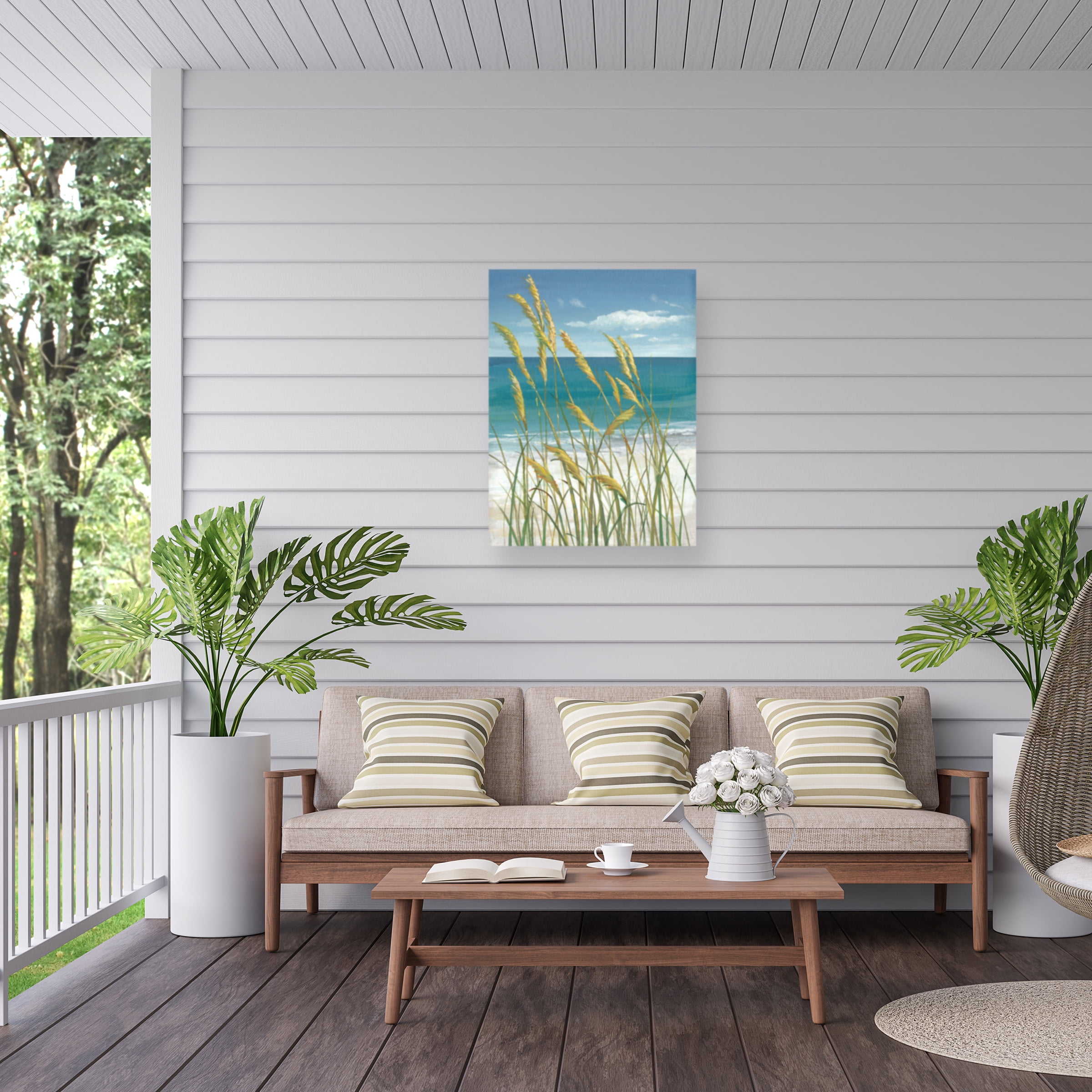 Tim O'Toole 'Ua Ch Summer Breeze I' Outdoor Canvas 19x14